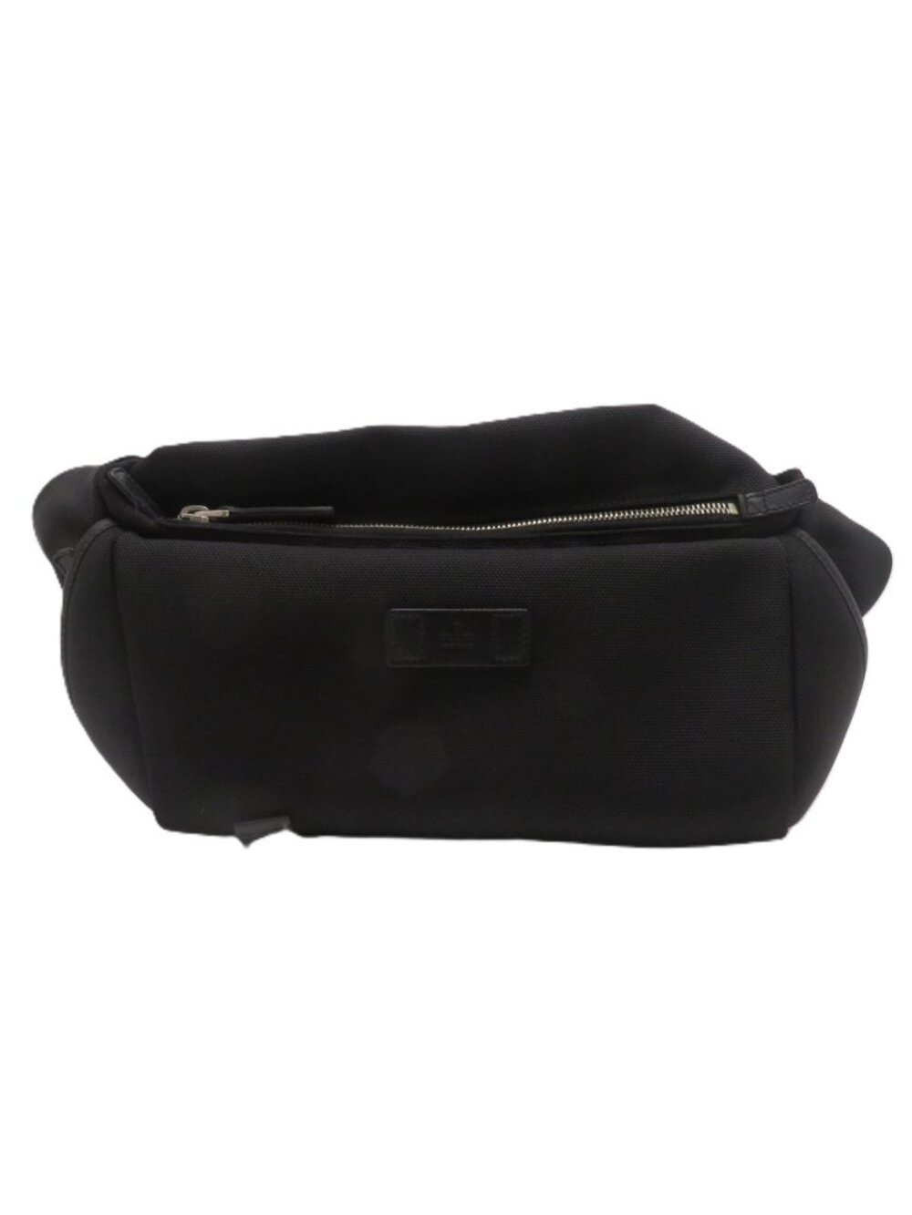 Gucci Sherry Line Shoulder Bag Black Nylon Leather